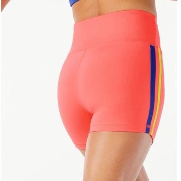 Love & Sports Orange Shorts Size Large - Picture 5 of 6